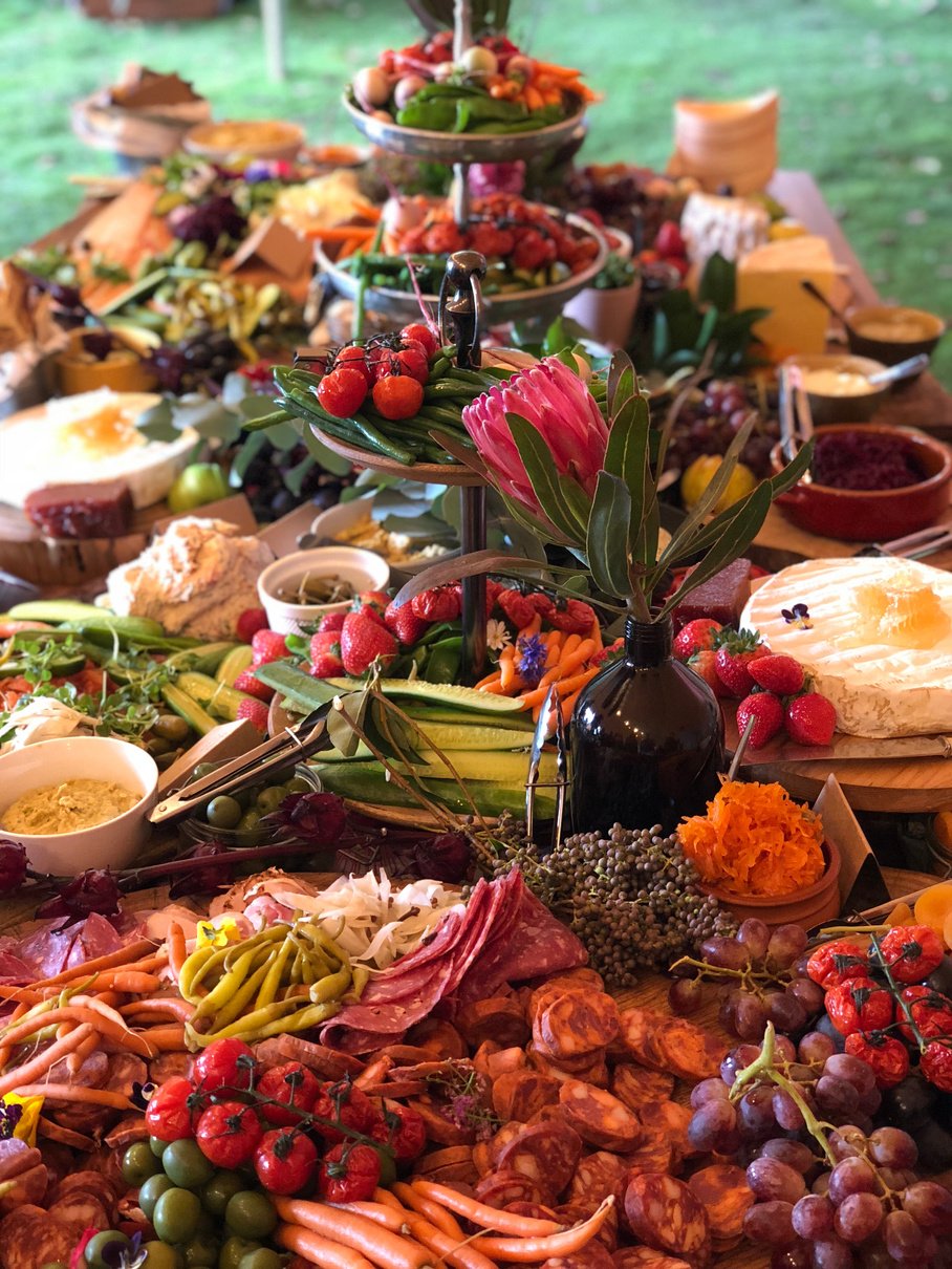 Australian wedding charcuterie board